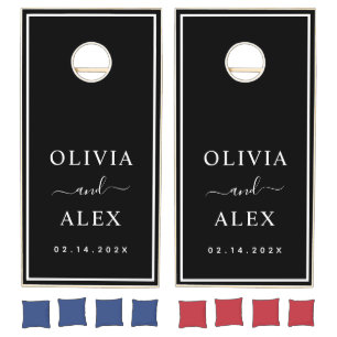 Personalized Cornhole Set Wedding Gift