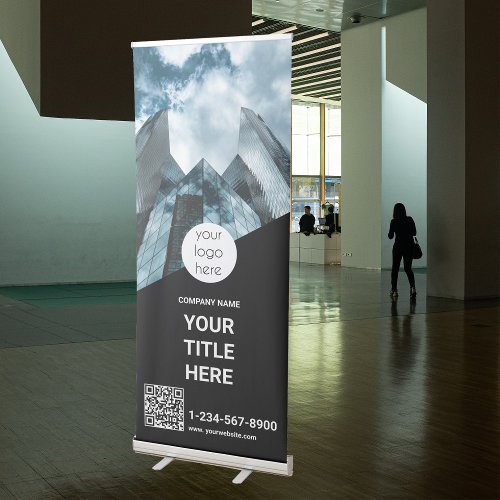 Personalized Corporate Business Conference  Retractable Banner
