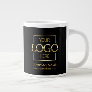 Personalized Corporate Company Logo Employee Gift Giant Coffee Mug