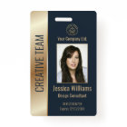 Personalized Corporate Employee Blue ID