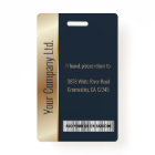 Personalized Corporate Employee Blue ID