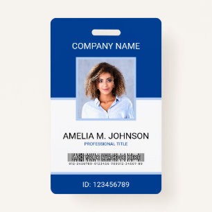 Personalized Corporate Employee Photo ID Badge