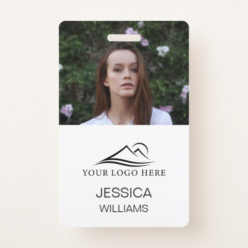 Personalized Corporate Employee Photo ID Card Badge