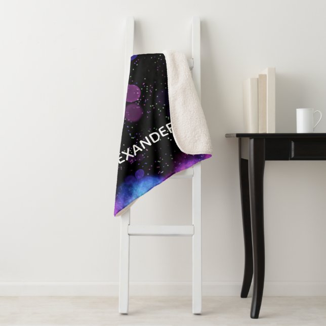Personalized Cosmic Bubble Flow Sherpa Blanket (In Situ)