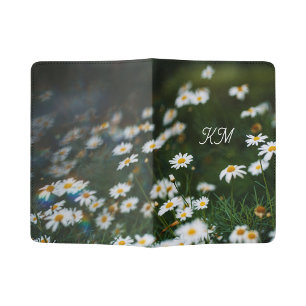 Personalized Cottagecore Daisy Meadow Passport Holder