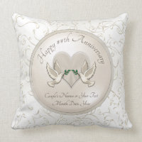 Personalized Cotton Anniversary Gift Ideas, Pillow