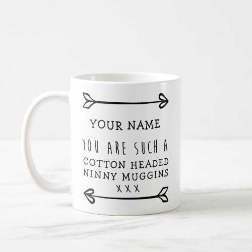 Personalized Cotton Headed Ninny Muggins Mug