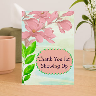 Personalized Counseling Appreciation Note – Custom Thank You Card