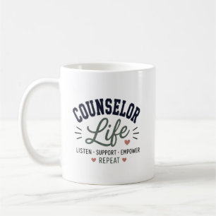 Personalized Counselor Life School Counselor  Coffee Mug
