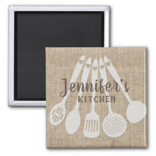 Personalized Country Kitchen Magnet