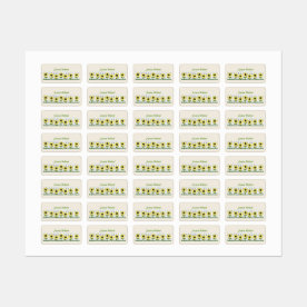 Sunflowers Labels | Zazzle