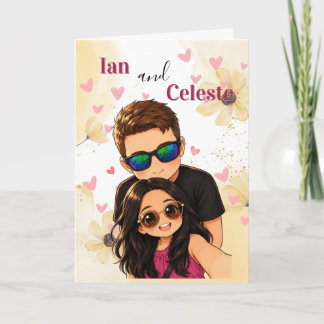 Personalized Couple Greeting Card