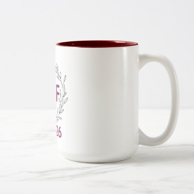 Personalized Couple Initials Mug with Special Date (Right)