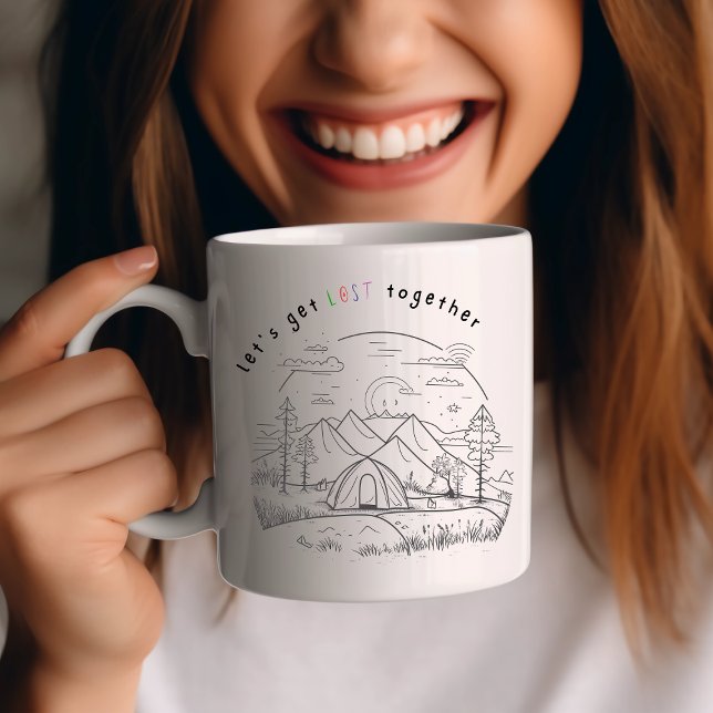 Personalized Couple Mug, Couple Mug, Camping Mug (Creator Uploaded)