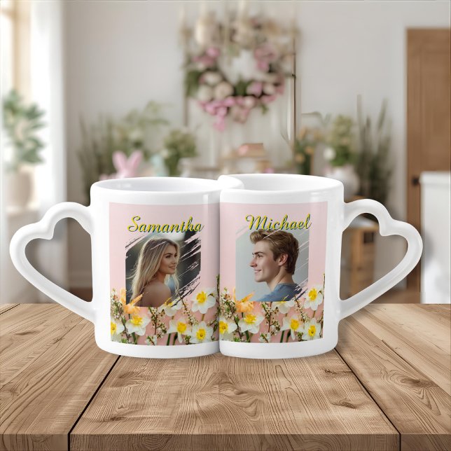 Personalized Couple Mugs Set | His & Hers Matching (Creator Uploaded)