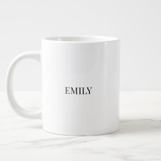Personalized Couple Name Mug | Minimal His and Her