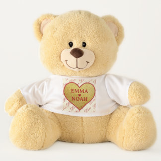 Personalized Couple Names Teddy Bear Gift