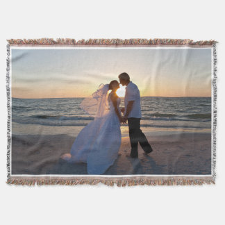 Personalized Couple Photo Blanket Gift for Him