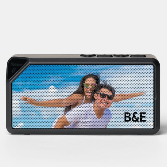 Personalized Couple Photo Bluetooth Speaker (Front)