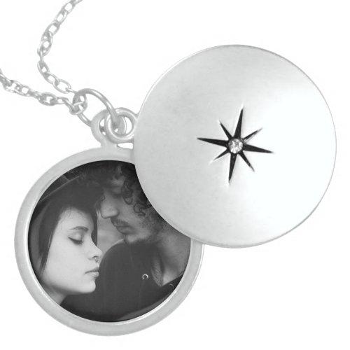 Personalized Couple Photo Charm Necklace