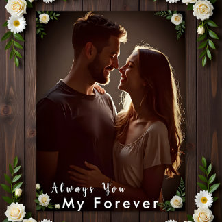 ✅Personalized Couple Photo |Custom Engagement Gift Foam Board