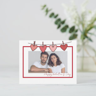 Personalized Couple Photo Valentine's Day Card