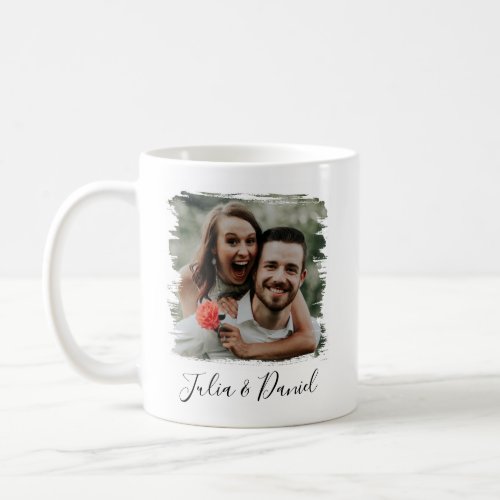 Personalized Couple Photo Valentines Day Coffee Mug
