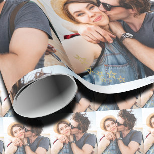 Personalized Couple Photo Wrapping Paper