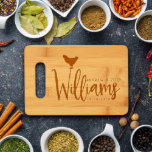 Personalized Couples 9x6 Bamboo Cutting Board<br><div class="desc">A customized cutting board makes the perfect gift for a wedding,  anniversary or housewarming!</div>