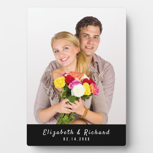 Personalized Couples Custom Photo  Plaque