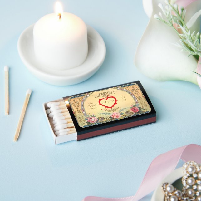Personalized Couples Matchbox Matchboxes (Insitu)