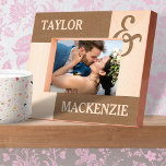 Personalized Couples Names and Ampersand  Engraved Frames<br><div class="desc">Capture your memories in a work of art with the Personalized Custom Made Etched Frames from Ricaso. Customize with your own names making it ideal for couples including newly weds, couples celebrating an anniversary or engagement etc High-quality wood construction in a variety of sizes Beautifully etched for a unique, personalized...</div>