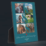 Personalized Couples Photo Love Monogrammed Plaque<br><div class="desc">Personalized Couples Photo Love Monogrammed</div>