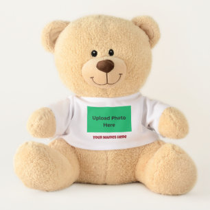 Personalized Couples Teddy Bear –Upload Your Photo