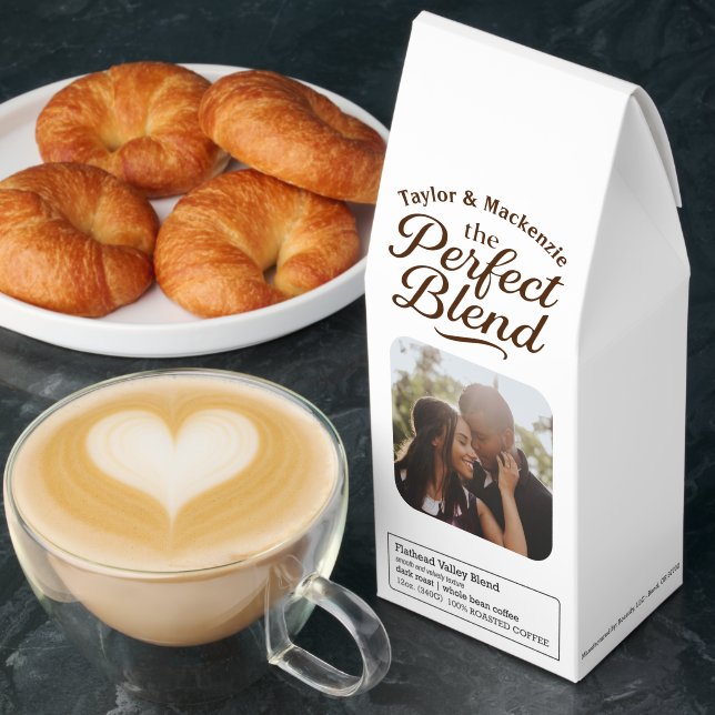 Personalized Couples The Perfect Blend Roasted Coffee (Breakfast)