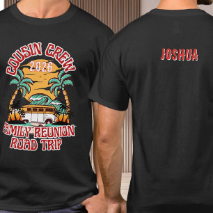 Personalized cousin crew family reunion T-Shirt