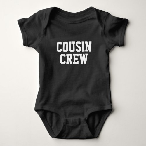 Personalized Cousin Crew Matching Family Baby Bodysuit