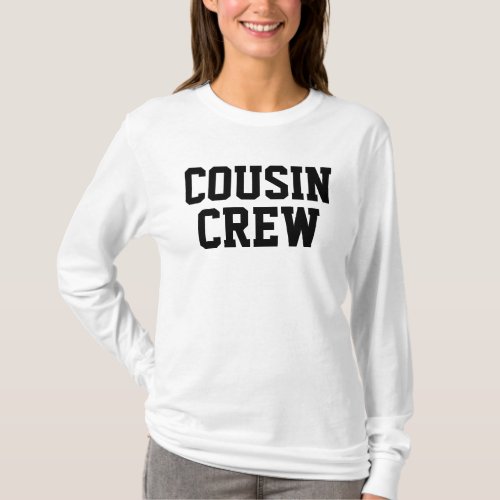 Personalized Cousin Crew Matching Family T_Shirt