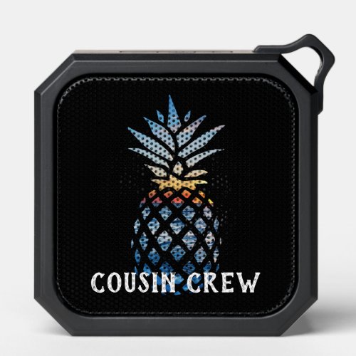Personalized Cousin Crew Tropical Family Vacation Bluetooth Speaker