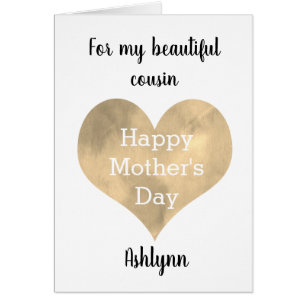 Personalized Cousin Mother's Day