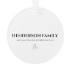 Personalized Covid Christmas Tree