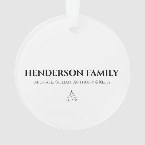 Personalized Covid Christmas Tree Ornament Zazzle