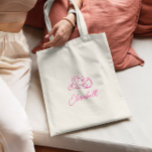 Personalized Cowgirl Hat Bachelorette  Tote Bag<br><div class="desc">Personalized Cowgirl Hat Bachelorette Tote Bag. 

Have fast and easy party favors without the high price. This Personalized Cowgirl Hat Bachelorette Tote Bag is the perfect way to make the event you are planning #unforgettable!</div>