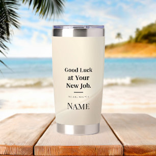Personalized Coworker Farewell Mug – Custom Name Insulated Tumbler