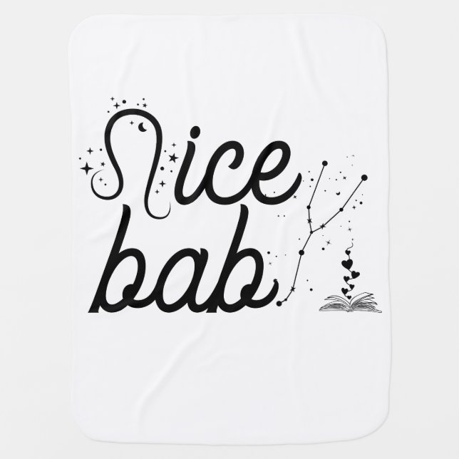 Personalized Cozy Baby Blanket | Sweet Keepsake (Front)