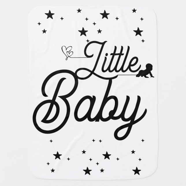 Personalized Cozy Baby Blanket | Sweet Keepsake (Front)