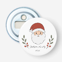 Personalized Cozy Santa Christmas