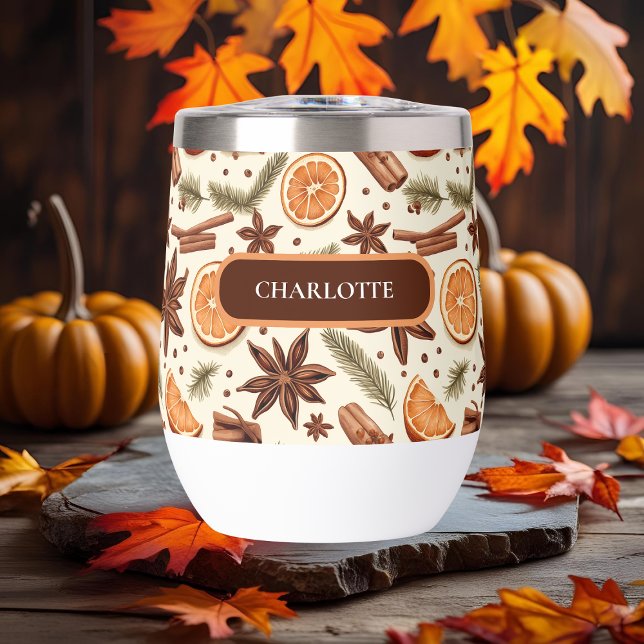 Personalized Cozy Spice Tumbler (Creator Uploaded)