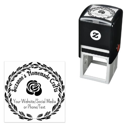Personalized Craft Maker Artist Artisan Self_inking Stamp