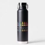 Personalized Crayon Teacher Name Cute Back School Water Bottle<br><div class="desc">Personalized Crayon Teacher Name Cute Back to School</div>